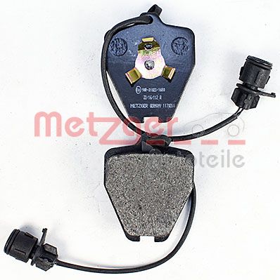 METZGER 1170280 Bremsbelagsatz, Scheibenbremse